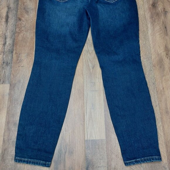 Lucky Brand Jeans Women 6/28 Blue Bridgette Skinny Dark Denim Ankle Stretch - Picture 16 of 16